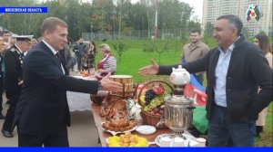 Азербайджанцы города Долгопрудный приняли участие в празднование дня города