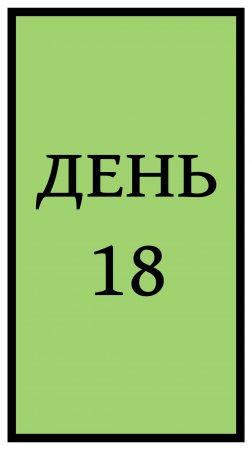 Похудение. День 18