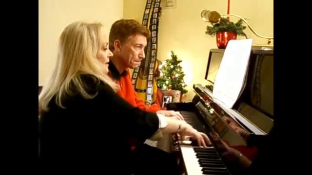 Sleigh Ride - piano duet смотреть онлайн