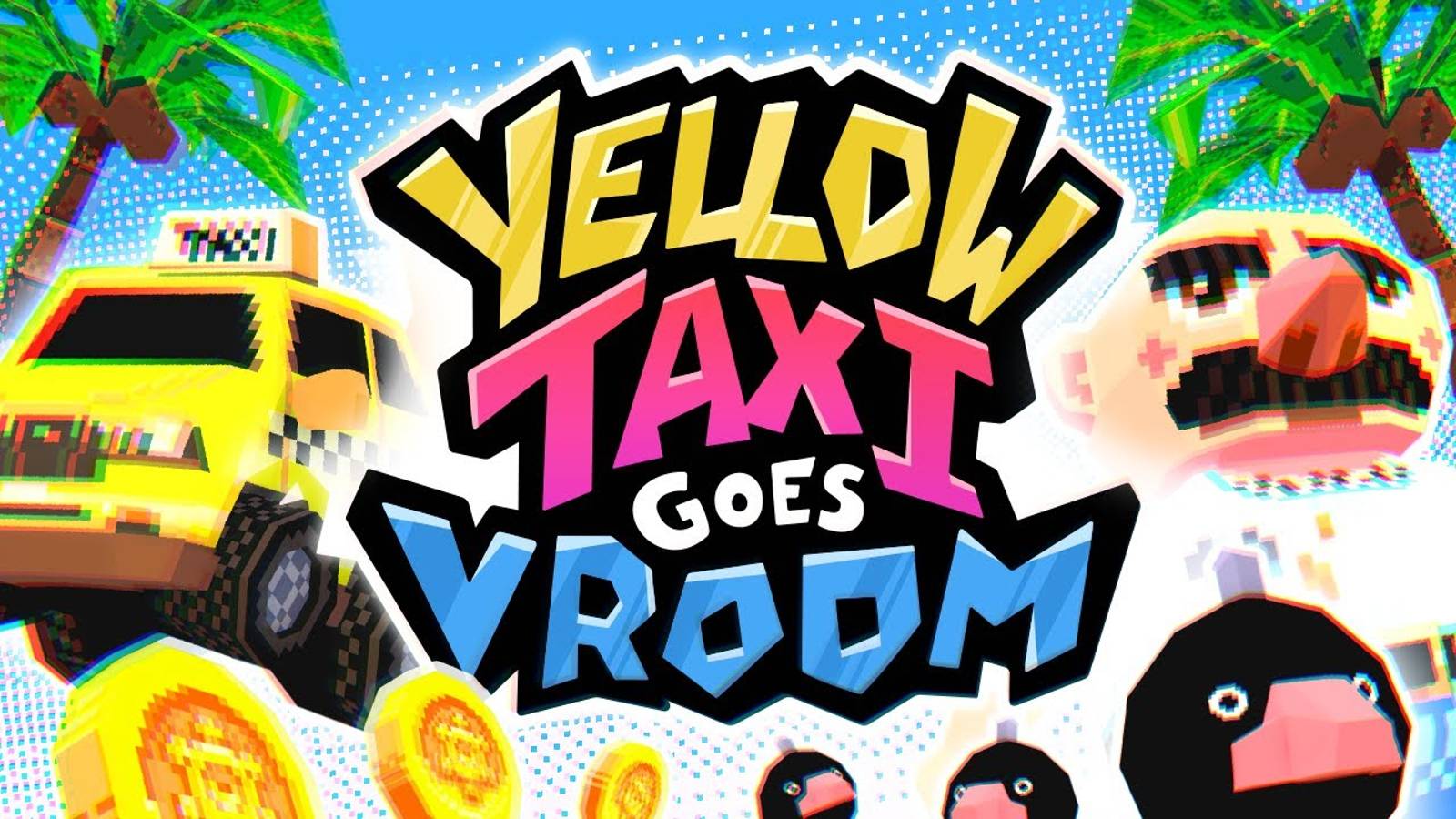 Yellow Taxi Goes Vroom Геймплей трейлер 2024