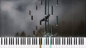 Mike Schoenmehl - Melancholy Reflections (Synthesia Piano Tutorial)