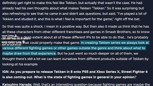 Rip Reacts to Harada Tekken 8 IGN Interview смотреть онлайн