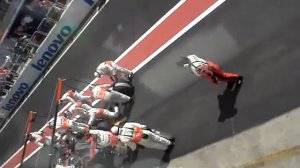 Pit-stop Fernando Alonso GPBRASIL 2007