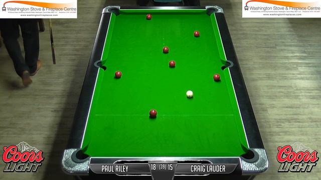 Sky Lounge King of the Hill; Paul Riley v Craig Lauder