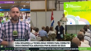 Cuba desarrolla tecnologías para combatir la crisis energética por el bloqueo de EE.UU. (19.08.2024)