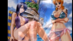 hot sexy Nico robin feat nami