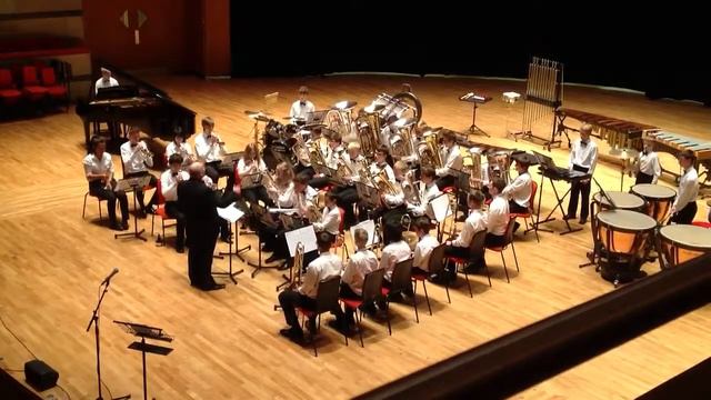 Bishop Stopford School Brass Band @ MFY Symphony Hall Birmingham. "Dr Who" and "The Lost Chord". смотреть онлайн