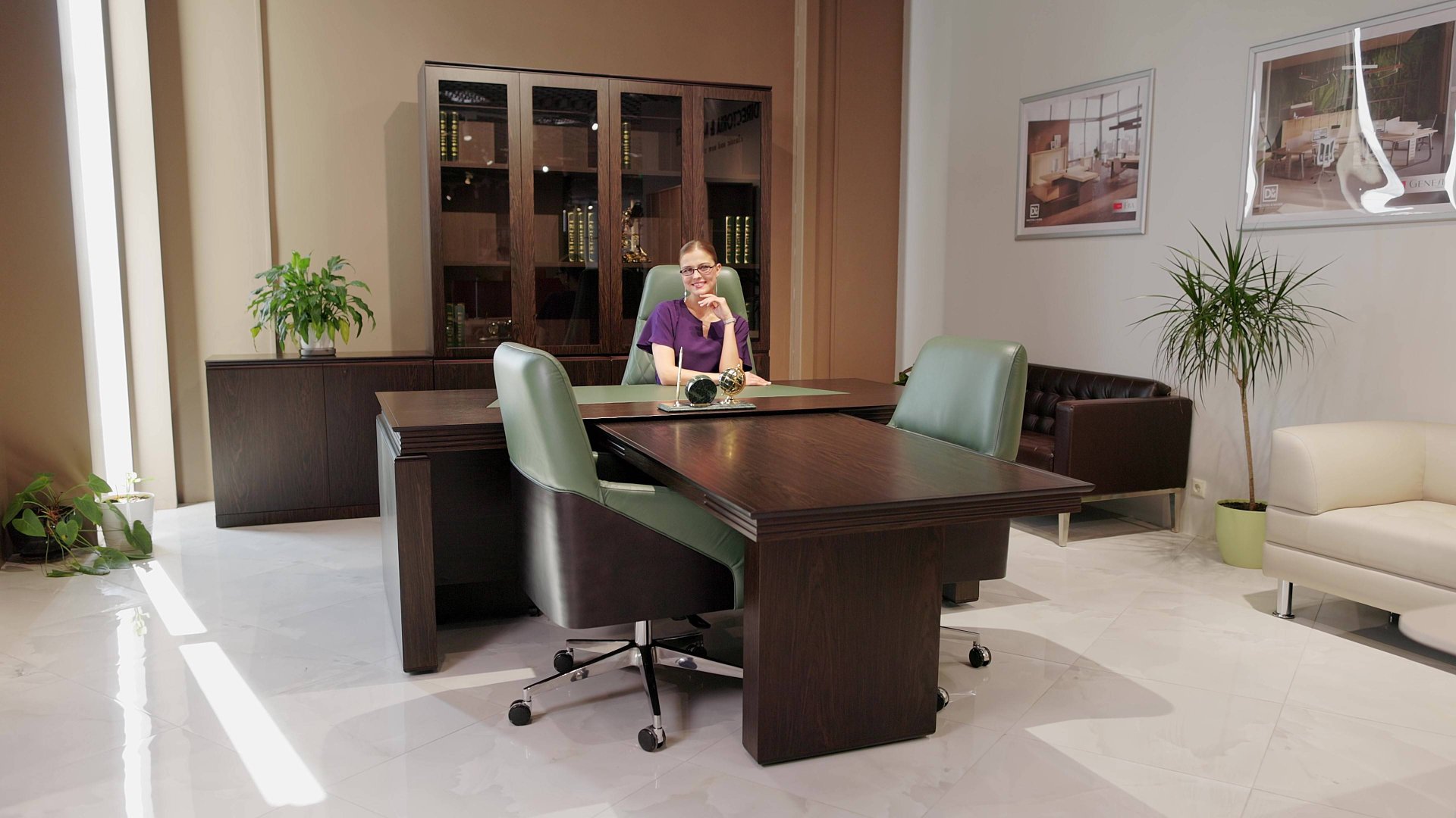 Кабинет руководителя Franklin DM производства компании DIRECTORIA&MODER смотреть онлайн