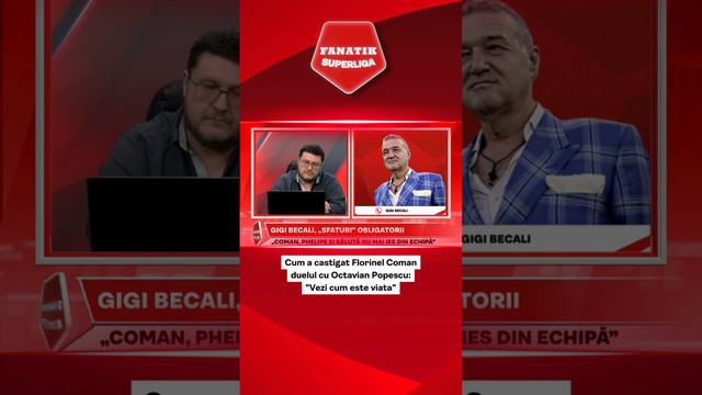 Cum a castigat Florinel Coman duelul cu Octavian Popescu: "Vezi cum este viata"