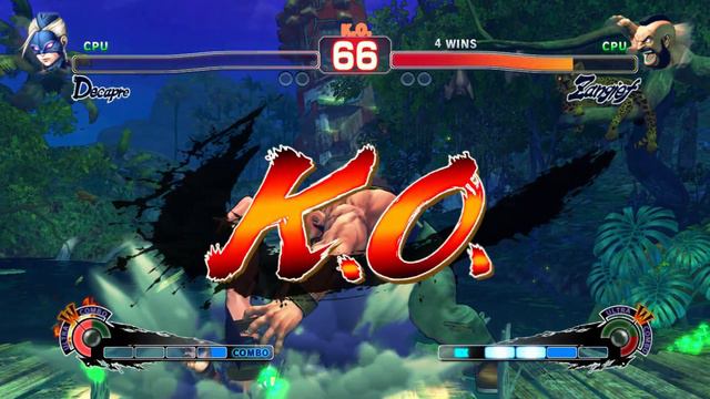 Ultra Street Fighter 4 - Decapre Vs Zangief [CPU Vs CPU] смотреть онлайн