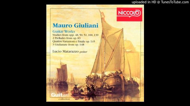 No. 1, Op. 48 Etude: Vivace - Giuliani - Lucio Matarazzo