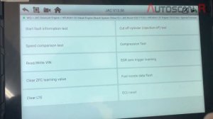 IDUTEX TS910Pro: Диагностика JAC N56/N75 и Программирование ЭБУ CUMMINS