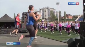 Рязань присоединилась ко Всероссийской акции «Зарядка с чемпионом»