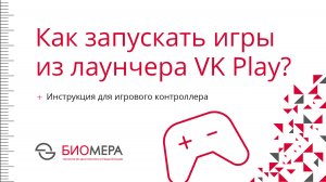 Инструкция для лаунчера VK Play