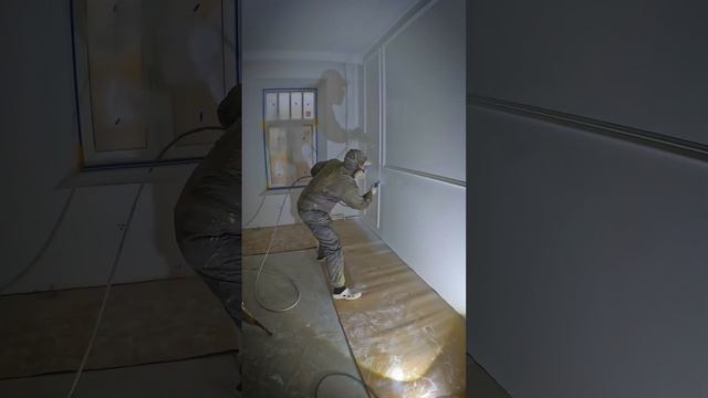 Покраска стен #спб смотреть онлайн