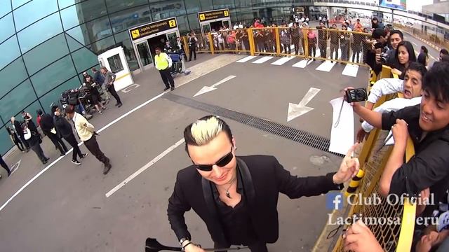 Llegada de Lacrimosa a Lima Perú 13/12/15 смотреть онлайн