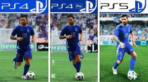 EA SPORTS FC 25 | PS4 - PS4 Pro - PS5 | Сравнение Графики | Graphics Comparison | Fifa | Футбол