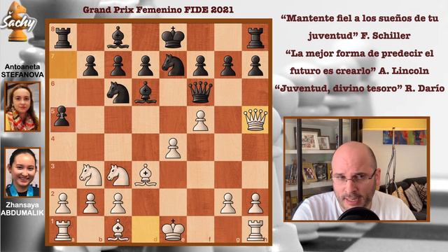 QUE 𝙉𝙄𝙑𝙀𝙇𝘼𝙕𝙊 !! ZHANSAYA vs ANTOANETA || Apertura Escocesa R5 GPG 2021 || Ajedrez Sachy смотреть онлайн