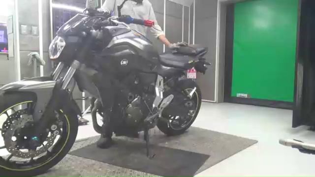 Мотоцикл naked bike Yamaha MT-07 рама RM07J нэйкед байк гв 2014 пробег 8 т.км темно-серый металлик