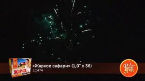 Фейерверк ЕС474 Жаркое сафари 36 х 1