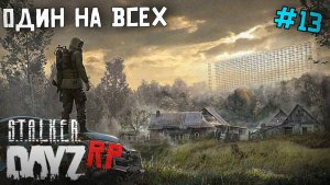 ОДИН В ПОЛЕ ВОИН. ИЛИ НЕТ? . DAYZ STALKER RP 13 серия