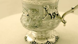 Sterling Silver Christening Mug by Joseph Angell I - Antique William IV - AC SIlver (W8081)