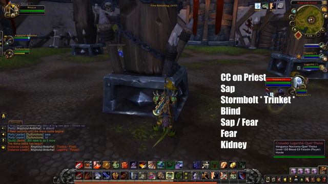 WoW BFA 8.0.1 120 Warrior PvP смотреть онлайн