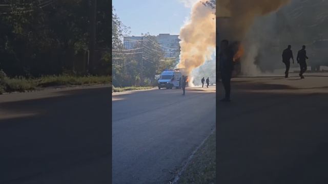 Последствия осбтрела Горловки