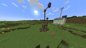 Как построить лифт в моде create.