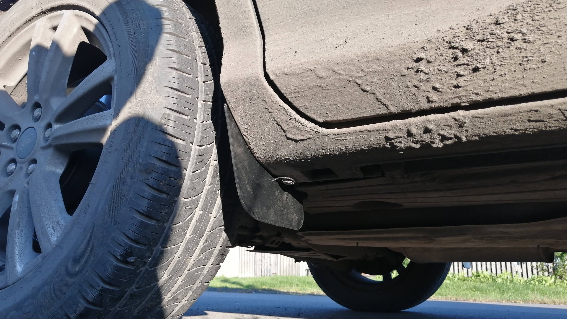 Форд Куга 2R - Щитки перед колёсами напечатанные на 3D принтере.