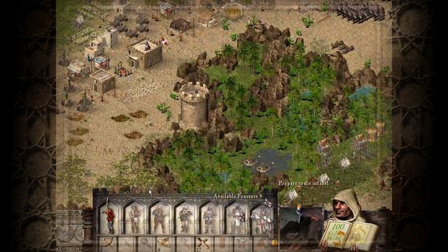 22. Red Beak - Stronghold Crusader HD Trail / Walkthrough [90 SPEED NO PAUSE NO CHEAT] смотреть онлайн