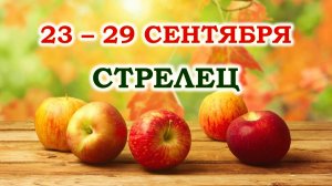 ♐ СТРЕЛЕЦ. 🍎 С 23 по 29 СЕНТЯБРЯ 2024 г. 🍁 Таро-прогноз 🌞