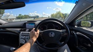 2007 Honda Legend POV TEST DRIVE