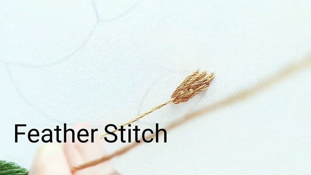 hand embroidery for beginners 10 types of leaves | Embroidery stitches