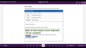 SCHRIJVEN B1 - zinstaken 49-72 losse officiële opdrachten - STAATSEXAMEN NT2 (programma I)