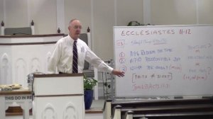 Dec. 22, 2019- Sunday School Class Pastor Bill Hobbs