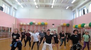 Зумба со студентами