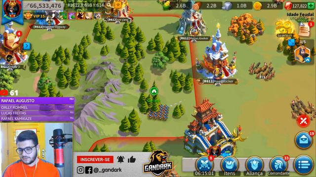 LIVE ON | PROTEJA OS SUPRIMENTOS + DOUBLE HOSPITAL - RISE OF KINGDOMS. смотреть онлайн