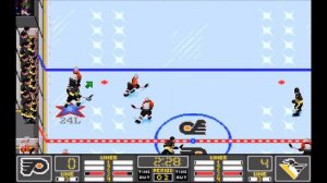 NHL '94 (MS-DOS) - Game 37 - Pittsburgh Penguins at Philadelphia Flyers