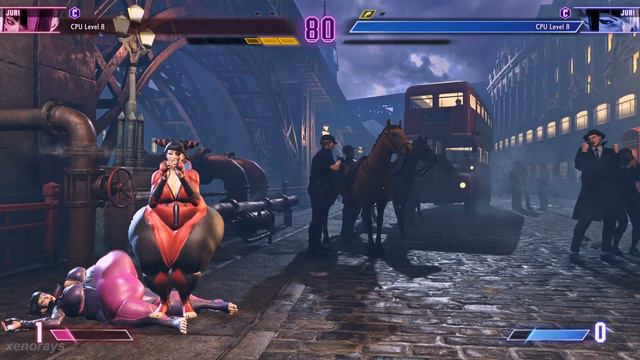 Chubby Juri VS Chubby Juri 4K MOD Street Fighter 6 Japanese Seiyuu смотреть онлайн