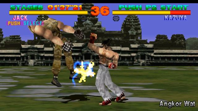 PS1 - Tekken - Jack Playthrough [4K:60FPS] смотреть онлайн