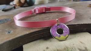 адресник для собак "пончик" своими руками