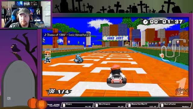 Racing Faster than Gamefreaks Tech Suppport Team! Sonic Robo Blast 2 Kart!