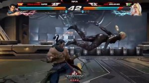 VS Fighting Arsalan Ash VS Caiper - Top 24 - Tekken 7