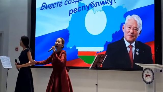 Дуэт преподавателей Детской театральной школы с.Чапаево -  Афанасьева Александра и Протопопова Ирин