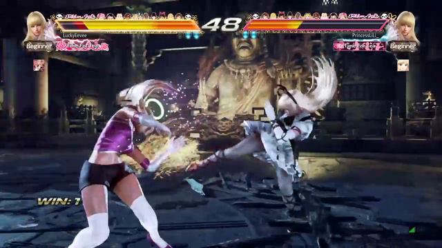 TEKKEN 7 Lili (LuckyEevee) vs Lili (PrincessLiLi_) PART 1 смотреть онлайн