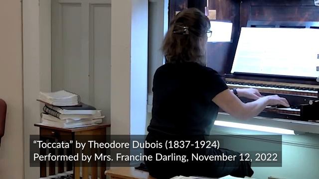 "Toccata" by Theodore Dubois смотреть онлайн