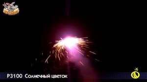 Фейерверк летающий “Солнечный цветок” , арт. Р3100 
Салютыч