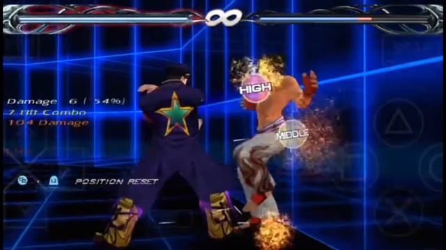 Tekken Global Mod S3 Jin Kazama As Jotaro смотреть онлайн