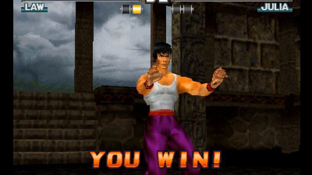 Tekken 3 ( PS1 ) - Law - Arcade Mode - Original Music ( Apr 26, 2018 ) смотреть онлайн